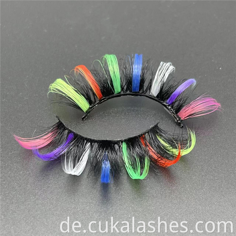 Colorful Eyelashes